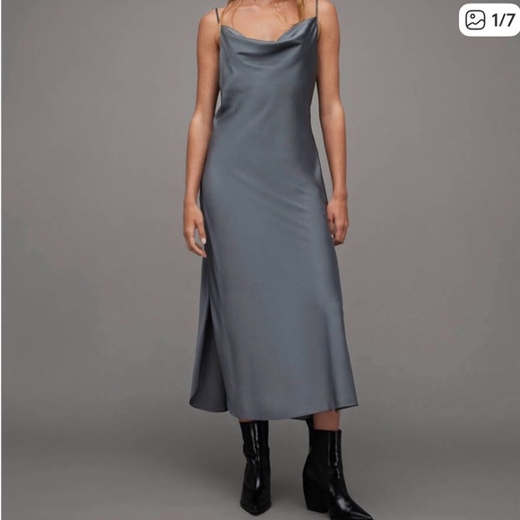 NWT Anthropologie Elyse Bias cut  slip dress, size XL - Picture 4 of 5